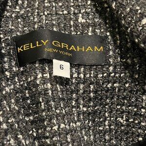Kelly Graham Black and White Tweed Suit